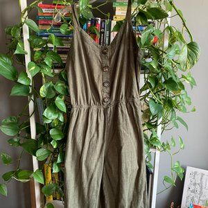 universal thread / crop leg jump suit